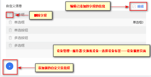 ①以服务器为例，【设备管理】—【物理服务器】界面截图